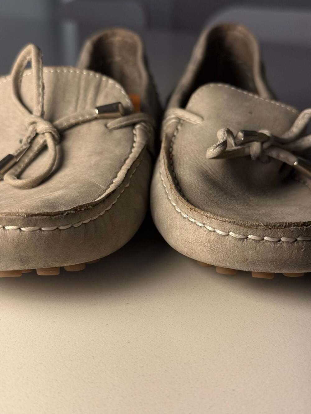 Mercanti Fiorentini suede driving loafers - Picture 8 of 9